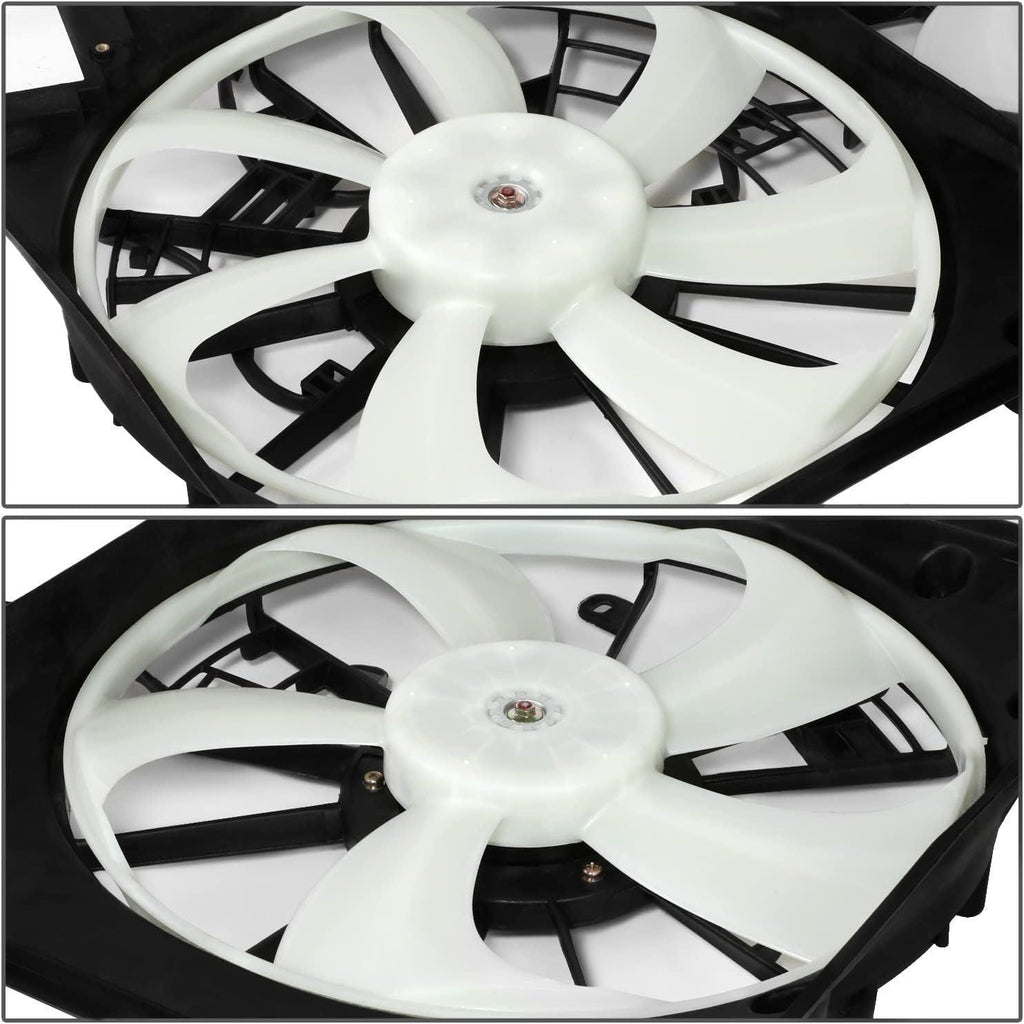 OEM-RF-1011 Factory Style Radiator Cooling Fan Assembly Compatible with 2008-2010 Highlander 3.3L Hybrid