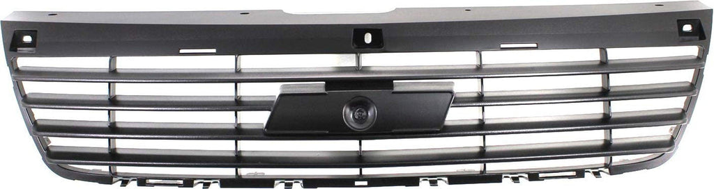 Bumper Grille Compatible with 2006-2008 Chevrolet Malibu Black Shell and Insert