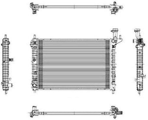 13007 Radiator Compatible with 2007-2017 GMC Acadia
