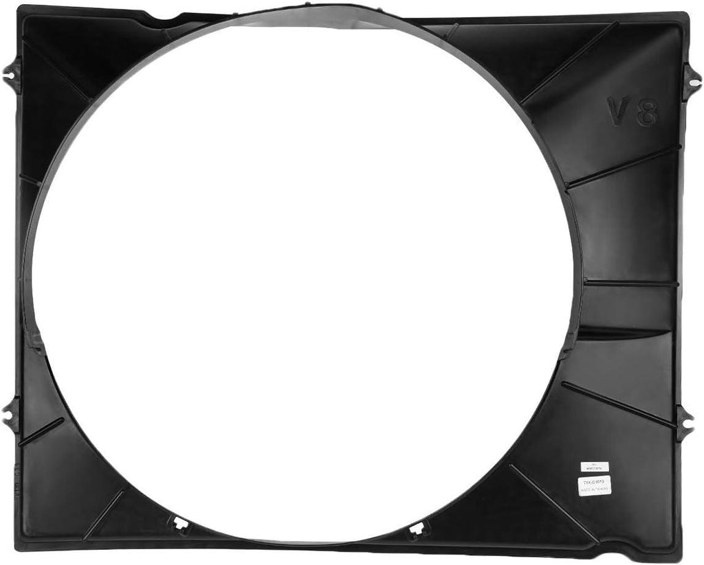 OEM-RF-0284 Factory Style Radiator Cooling Fan Shroud Cooling Efficiency Improved Direct Replacement [Compatible with 00-02 Toyota Tundra 4. 7L without Double Cab]