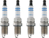 Premium OE Fine Wire Set 4 Double Iridium Spark Plugs for Integra G20 Camry L4 H4