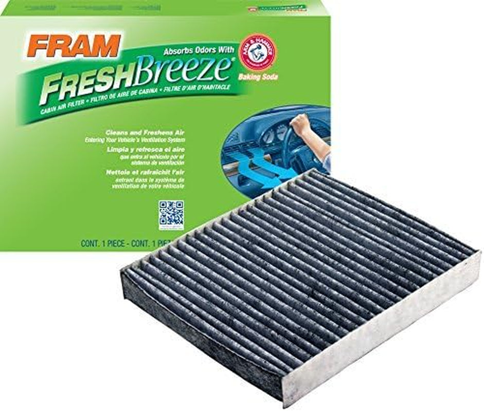 Fresh Breeze Cabin Air Filter with Arm & Hammer Baking Soda, CF10776 for Kia Vehicles