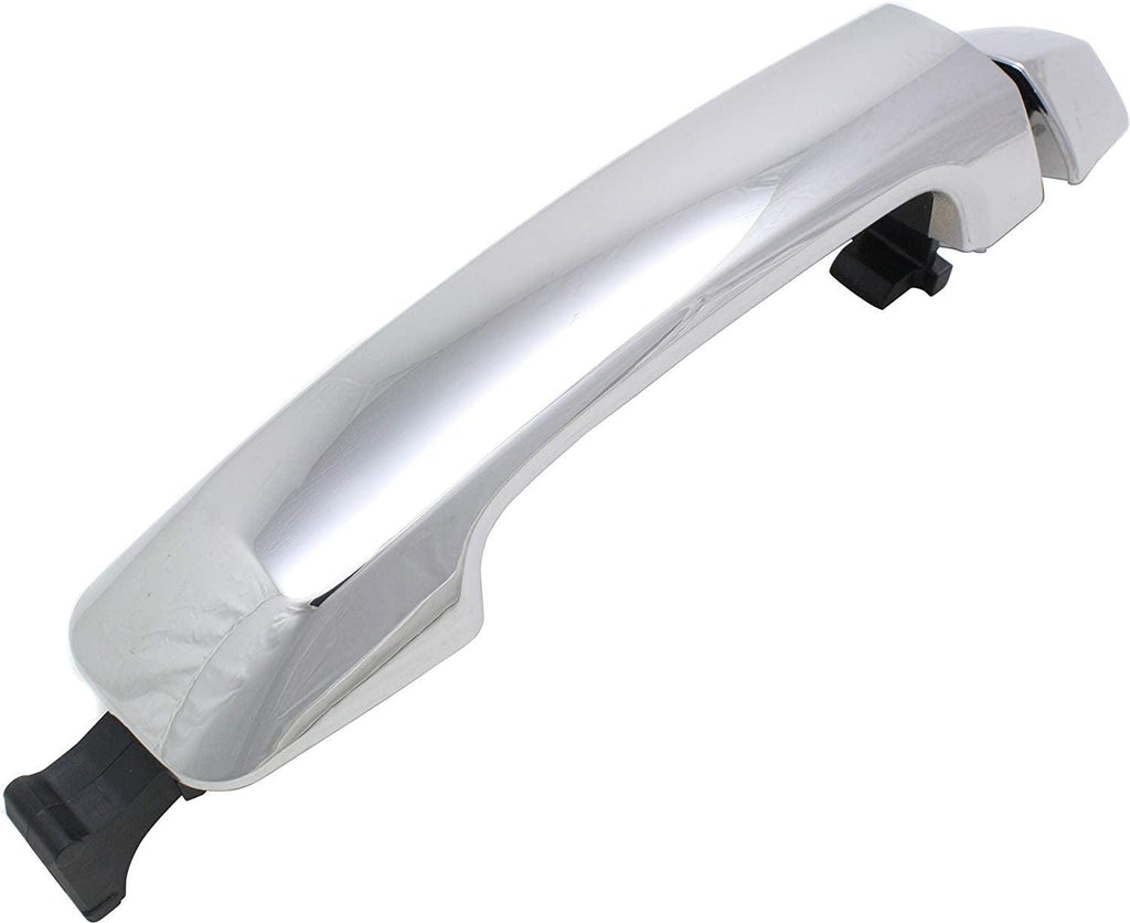 Front or Rear, Passenger or Driver Side Exterior Door Handle Compatible with 2007-2021 Toyota Tundra, Fits 2008-2020 Toyota Sequoia