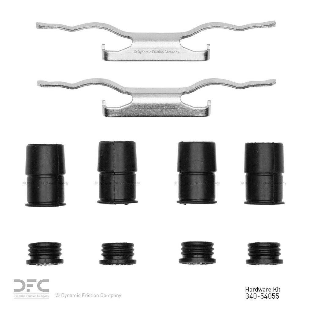 Dynamite Friction Disc Brake Hardware Kit for Escape, Mariner, Tribute 340-54055