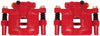 Rear S5038 Pair of High-Temp Red Powder Coated Calipers