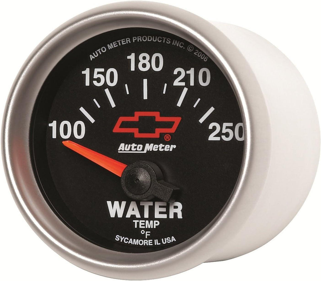 3637-00406 GM Performance Parts Red 2-1/16" 100-250 Degree Fahrenheit Short Sweet Electric Water Temperature Gauge