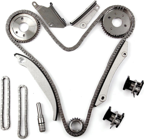 9-0397SA Engine Timing Chain Kit Sets Replaces for Chrysler 300 Concorde for Dodge Charger Intrepid Magnum Stratus V6 2.7L DOHC