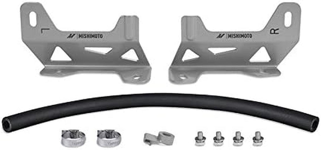 MMTC-F2D-08SL Transmission Cooler Compatible with Ford 6.4 Powerstroke 2008-2010 Silver