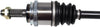 NCV36588 CV Axle Shaft Assembly - Left Rear (Driver Side)