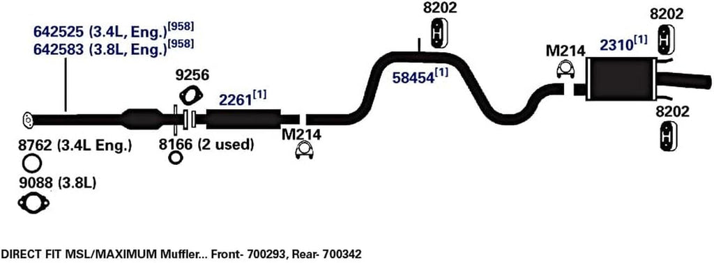 700293 Exhaust Muffler