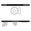 Centric Brake Drum for Escape, Tribute, Mariner 123.65046