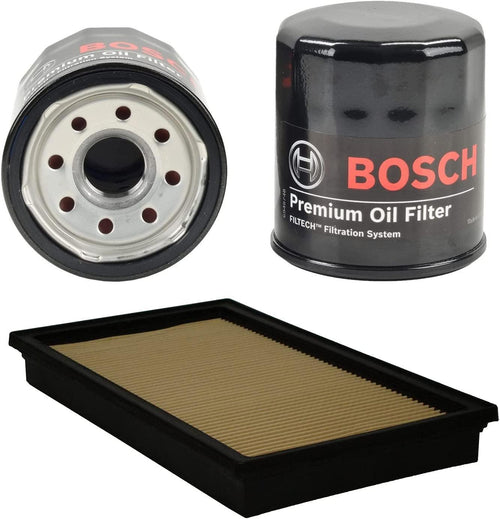 Bosch 3300 & 5050WS Premium Oil Filter and Air Filter Bundle