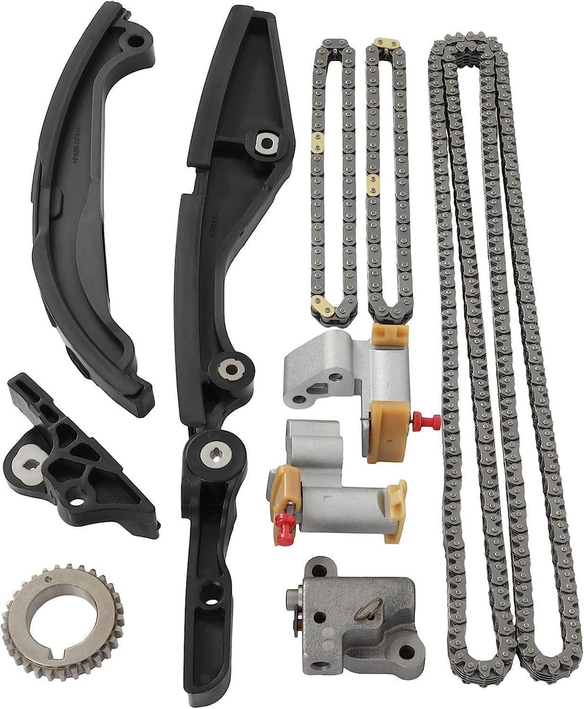 Timing Chain Kit Compatible with for Ford F-150 Explorer Mustang Edge Transit-250 350 Taurus Flex for Lincoln MKZ MKX MKS