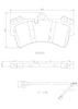 Brembo Front Disc Brake Pad Set for Q7, Cayenne, Touareg (P85065N)