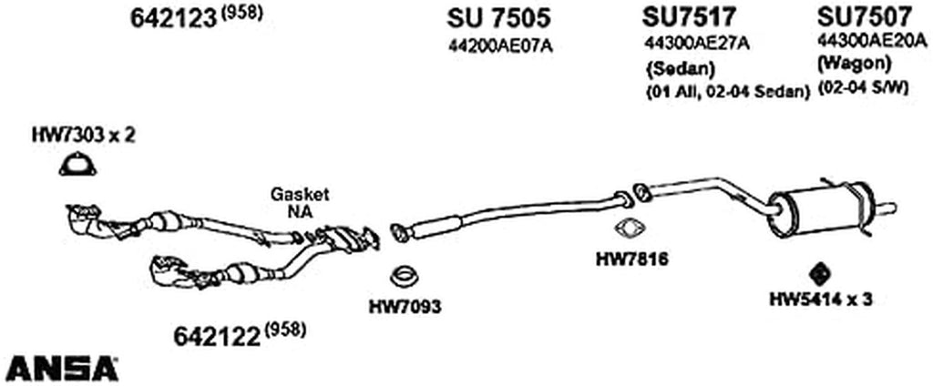 642122 Catalytic Converter