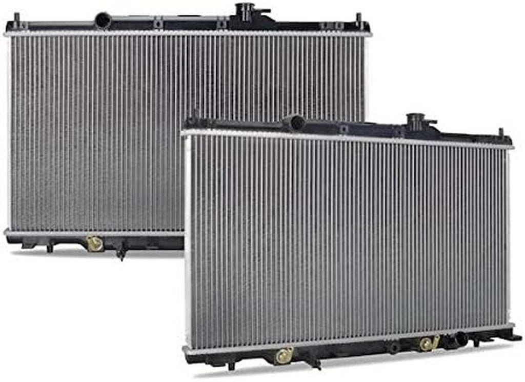 R2443-AT Plastic End-Tank Radiator Compatible with Honda CR 2002-2006