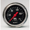 2-1/16 in. OIL PRESSURE 0-200 PSI TRADITIONAL CHROME - greatparts