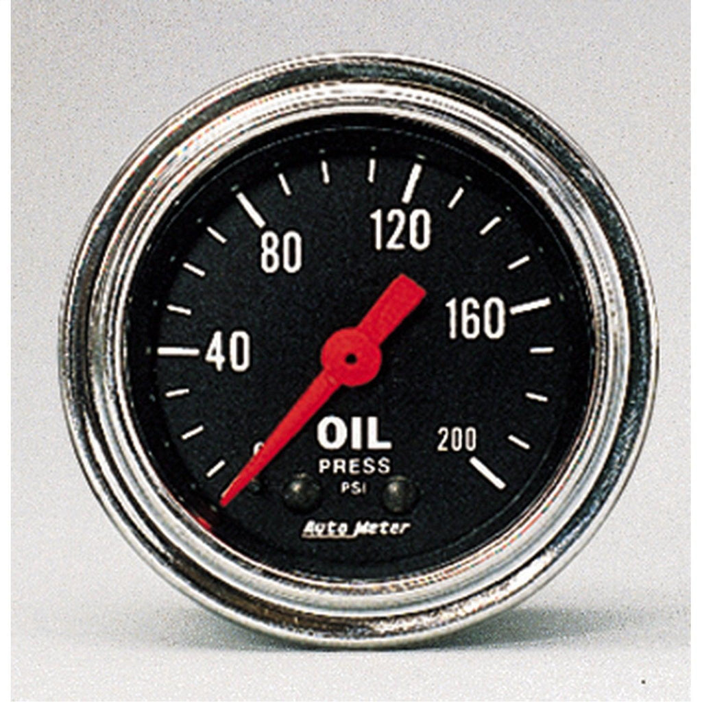 2-1/16 in. OIL PRESSURE 0-200 PSI TRADITIONAL CHROME - greatparts