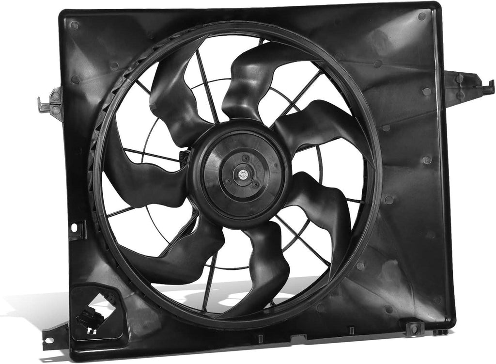 OEM-RF-1132 Factory Style Radiator Cooling Fan Assembly Compatible with 13-18 Santa Fe Sport / 14-15 Sorento 2.4L