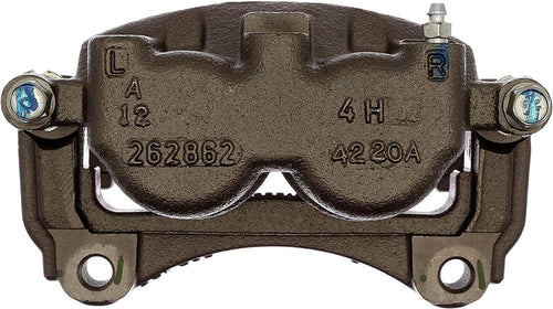 Gold 18R2231F1 Front Passenger Side Disc Brake Caliper Assembly with Ceramic Pads (Loaded Non-Coated), Remanufactured