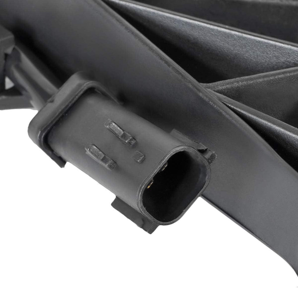 OEM-RF-0078 CH3115119 Factory Style Radiator Cooling Fan Assembly Replacement,Black