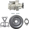 DNJ WP1170 Water Pump for 13-17 Chrysler, Dodge, Fiat, Jeep/ 200, Dart, 500X, Cherokee, Renegade, 2.0L-2.4L L4 DOHC, SOHC, 2360Cc, 144Cid, Naturally Aspirated ED6