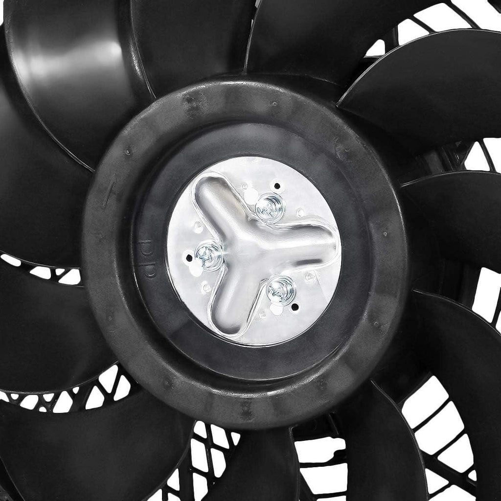 OEM-RF-0287 Factory Style Radiator Cooling Fan Assembly Cooling Efficiency Improved Direct Replacement [Compatible with 2001-2007 Sequoia]