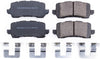 17-1698, Z17 Rear Ceramic Brake Pads with Hardware