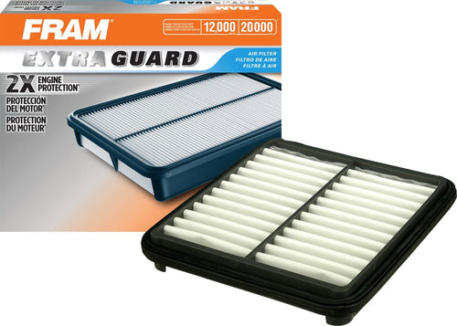 Extra Guard Rigid round Engine Air Filter Replacement, Easy Install W/Advanced Engine Protection and Optimal Performance, CA9501