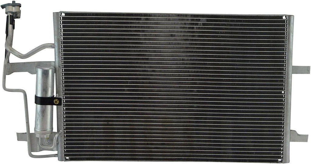 AC Condenser A/C Air Conditioning with Receiver Drier Compatible with Mazda 3 5