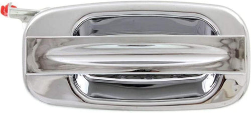For Chevy Silverado 2500 HD Exterior Door Handle 2001 02 03 04 05 2006 Rear Passenger Side Chrome | Trim:All Submodels