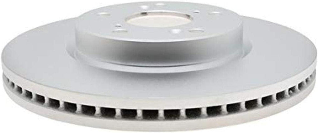 Replacement Front Disc Brake Rotor for Select Honda Accord & HR-V Vehicles, Part No.981037,Silver