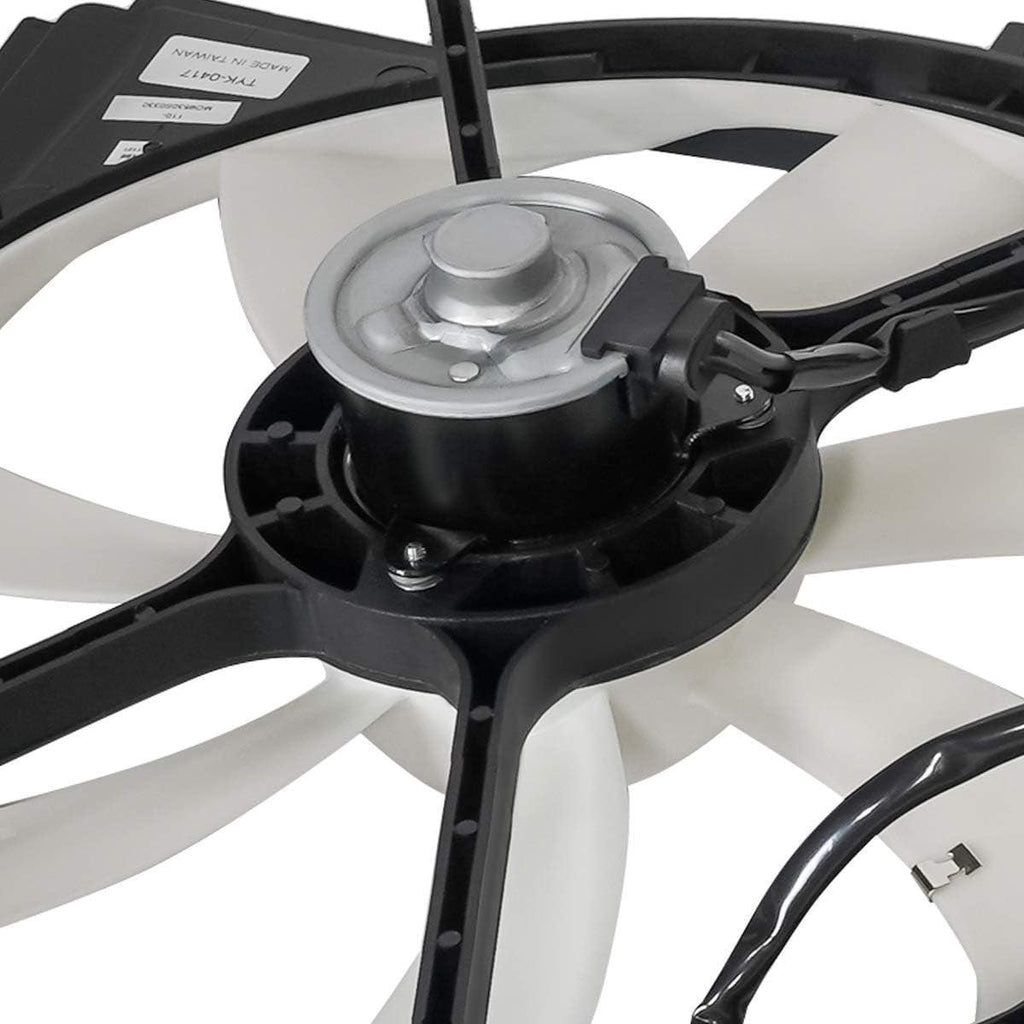 OEM-RF-0265 TO3115165 Factory Style Radiator Cooling Fan Assembly Replacement,Black