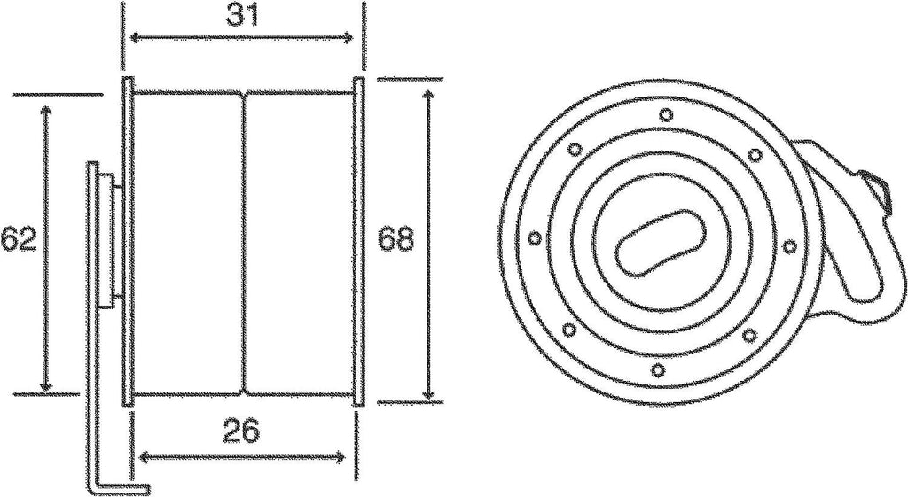 Gold T41077 Manual Timing Belt Tensioner