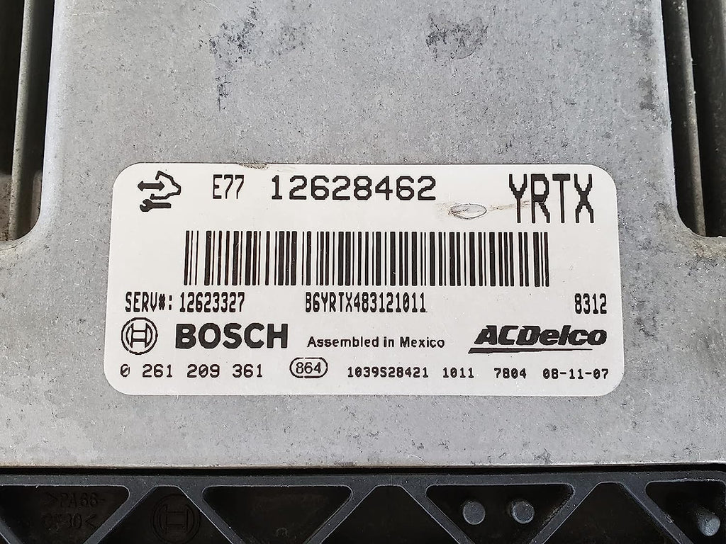 12623327  08 CTS Remanufactured ECM ECU