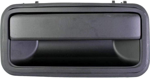 for Chevy K2500 Suburban Exterior Door Handle 1992-1999 Rear Driver Side Smooth Black | Trim: Base/Silverado | GM1520138 | 15050659