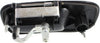 for Chevy Express 2500 Exterior Door Handle Front Passenger Side Smooth Black 2003-2009 | with Key Hole| Trim: Base/Ls