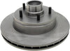 56128R Professional Grade Disc Brake Rotor and Hub Assembly