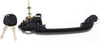 Compatible with Volkswagen Golf 1993-1999 Exterior Door Handle Driver or Passenger Front, Side Black | with Key Hole | Trim:All Submodels | VW1311103 | 1HM8372083FZ
