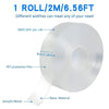 GEMVICADXP Double Sided Adhesive Tape Household Multi-Purpose Removable Instaation Tape, Used for Poster Carpet Tape, Reusable Solid Wa Tape, Transparent Adhesive