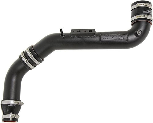 HPS Performance Black Upper Charge Pipe Cold Side Compatible for 2018-2022 Honda Accord 1.5L Turbo, 17-134WB