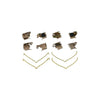 Disc Brake Hardware Kit for RAV4, Prizm, Celica, Corolla, Camry, MR2 13264