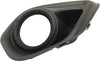 Fog Light Trim Set of 2 Compatible with 2013-2015 Mitsubishi Outlander Sport, Mitsubishi RVR Primed Front, Driver and Passenger Side