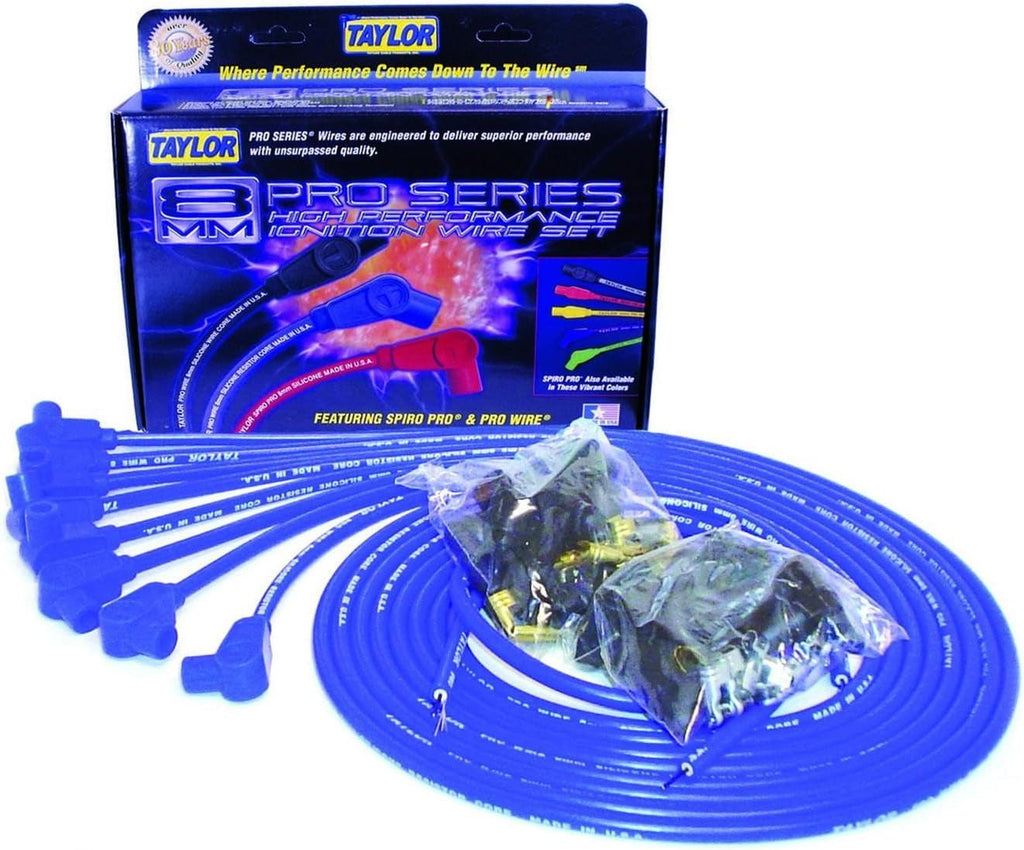70651 8Mm Pro Wire Blue Spark Plug Wire Set