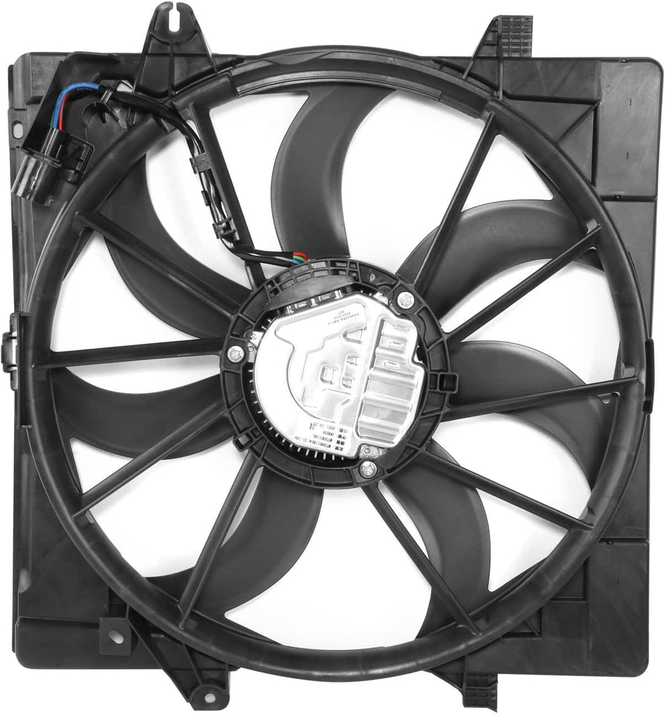 Factory Style Radiator Fan Assembly Compatible with 20-23 Hyundai Sonata 1.6L,OEM-RF-1114