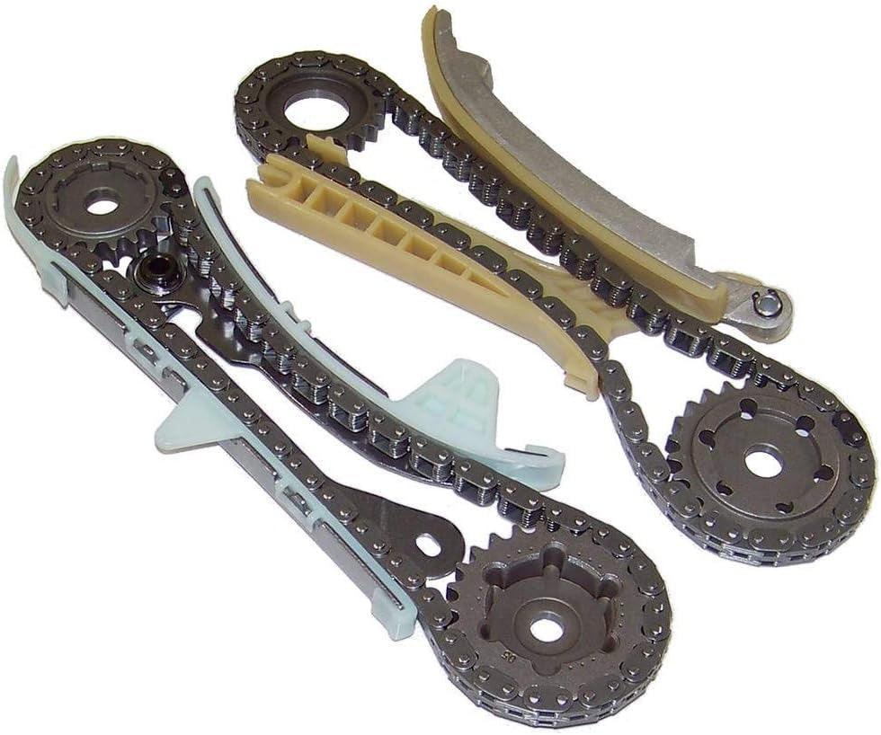 DNJ TK428 Timing Chain Kit for 1997-2011 / Ford, Land Rover, Mazda, Mercury / B4000, Explorer, Explorer Sport Trac, LR3, Mountaineer, Mustang, Ranger / 4.0L / SOHC / V6 / 12V / 245Cid, 4016Cc