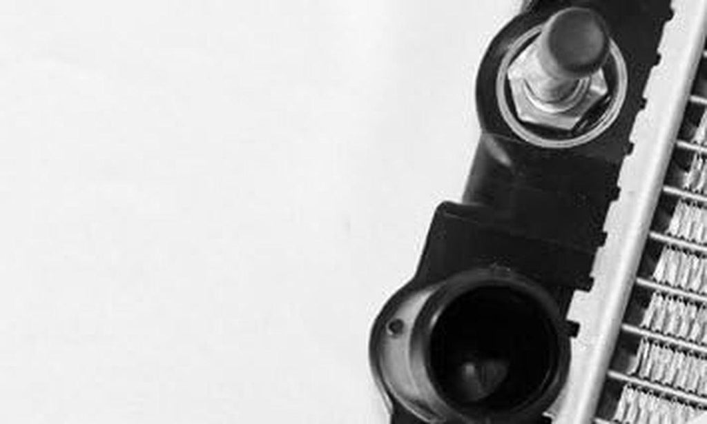 2273 Compatible with HONDA Civic 1-Row Plastic Aluminum Replacement Radiator , Black