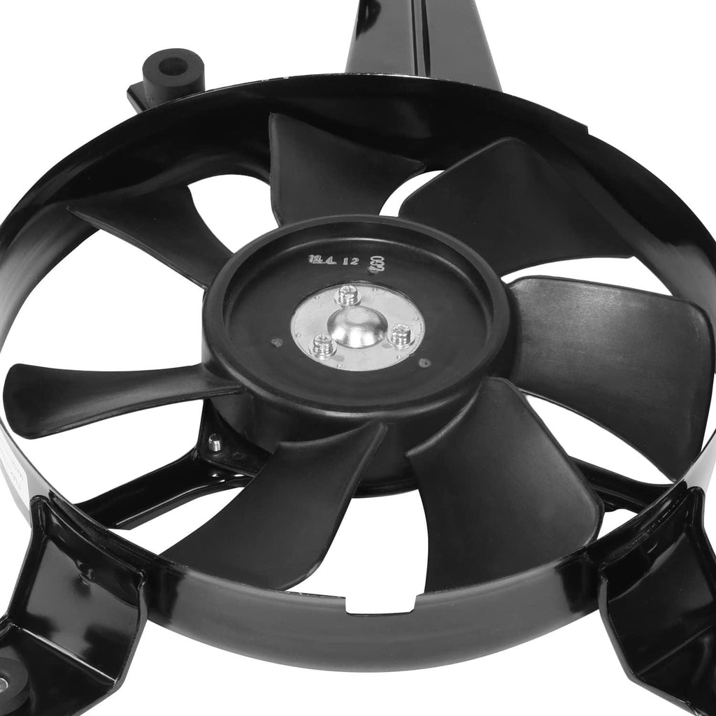 Factory Style A/C Condenser Fan Assembly Compatible with 1997-1998 Mazda MPV,OEM-RF-0761