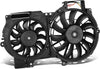 Factory Style Radiator Cooling Fan Assembly Compatible with 05-11 Audi A6 3.2L,OEM-RF-0304