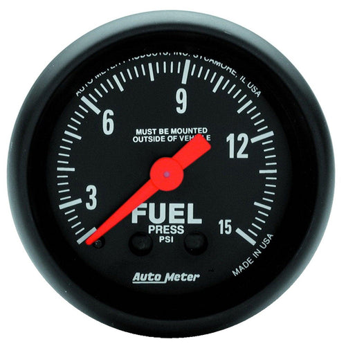 2-1/16 in. FUEL PRESSURE 0-15 PSI Z-SERIES - greatparts